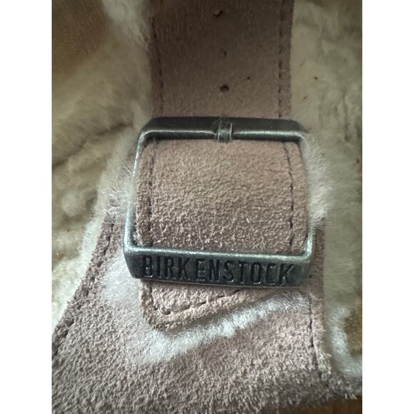 Birkenstock Arizona Shearling Suede Sandals Taupe Brown EU 42 US Men’s 9-9.5 main image 7